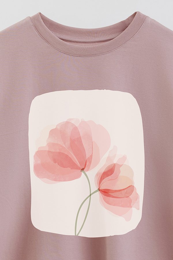 REMERA CROP ESTAMPADA ART 202