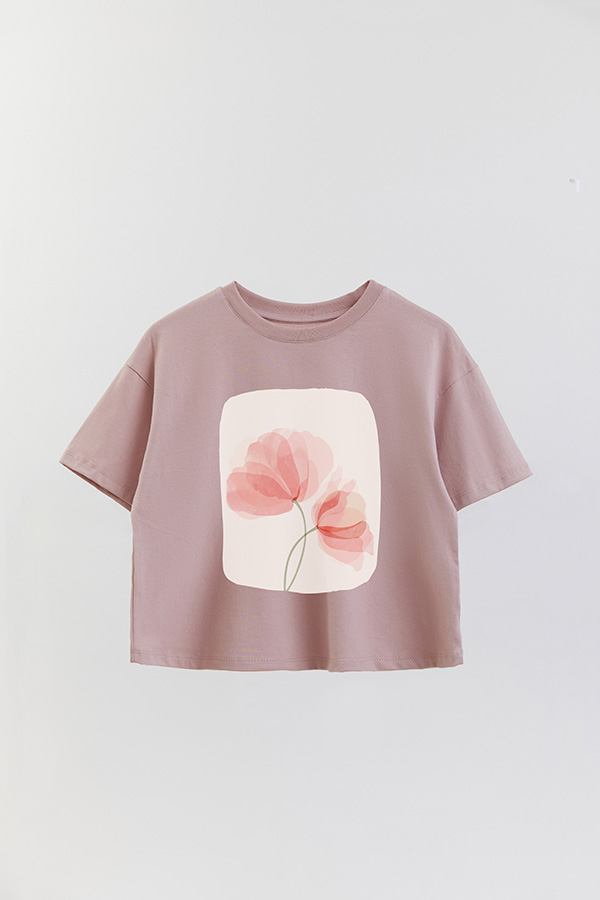 REMERA CROP ESTAMPADA ART 202