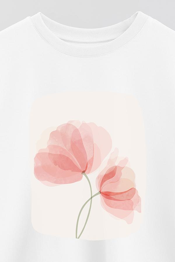 REMERA CROP ESTAMPADA ART 202