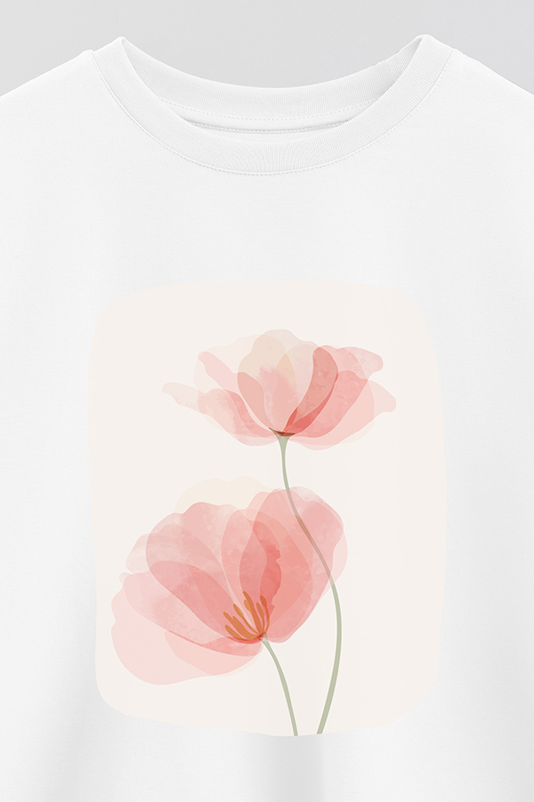 REMERA CROP ESTAMPADA ART 201