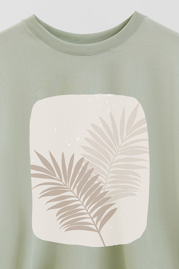 REMERA CROP ESTAMPADA ART 200