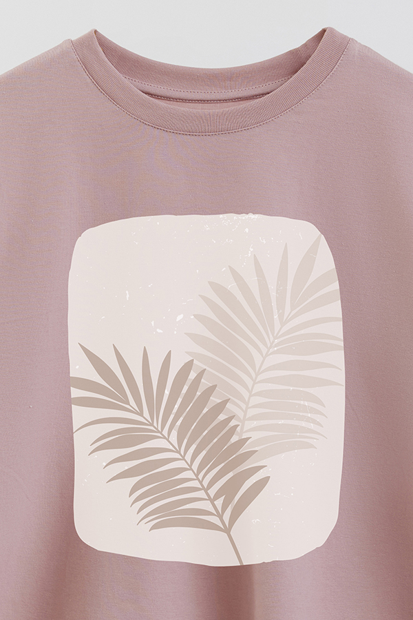 REMERA CROP ESTAMPADA ART 200