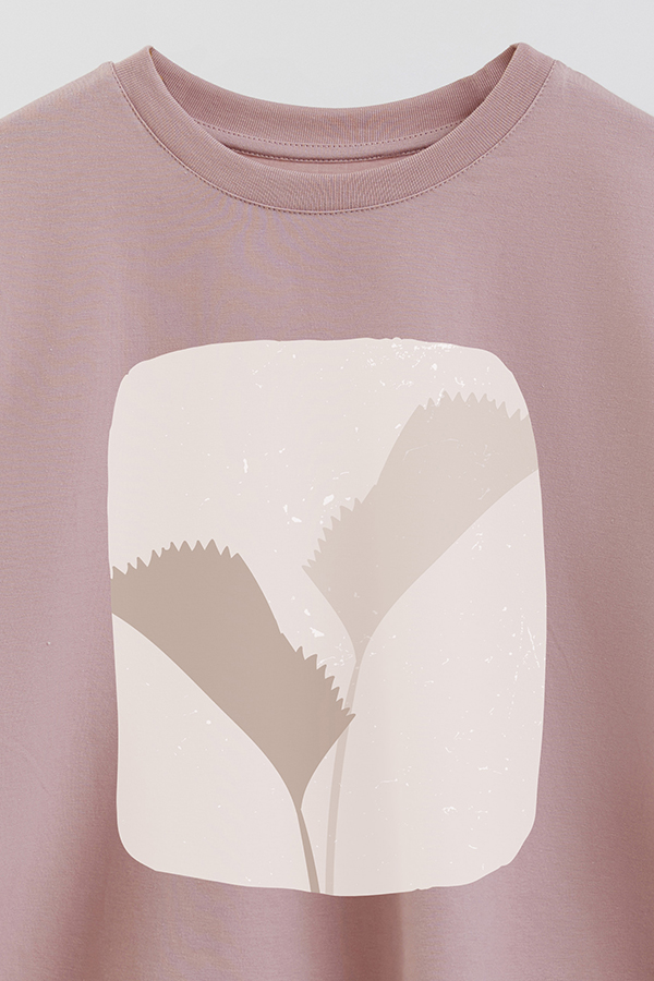 REMERA CROP ESTAMPADA ART 199