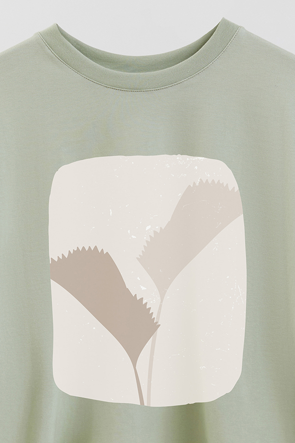 REMERA CROP ESTAMPADA ART 199