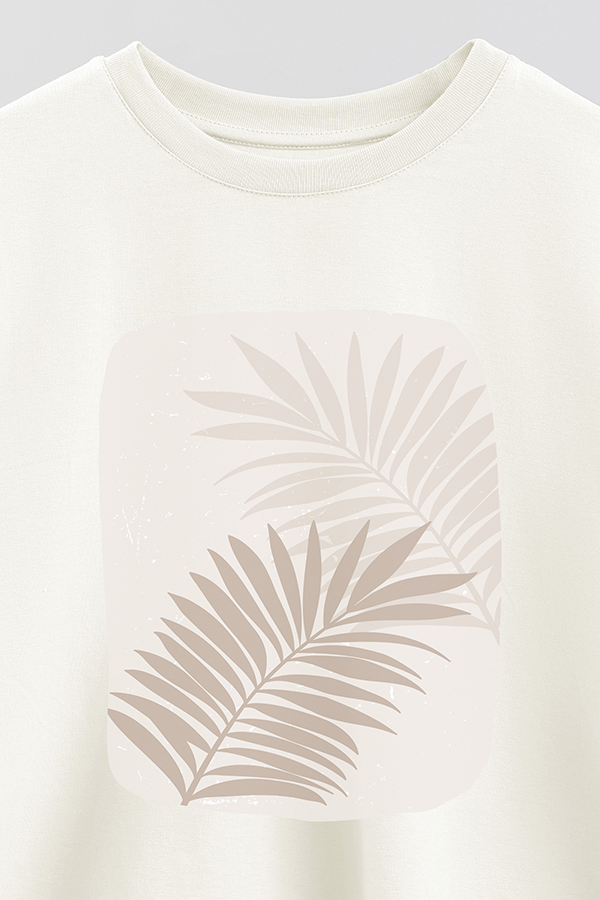 REMERA CROP ESTAMPADA ART 198