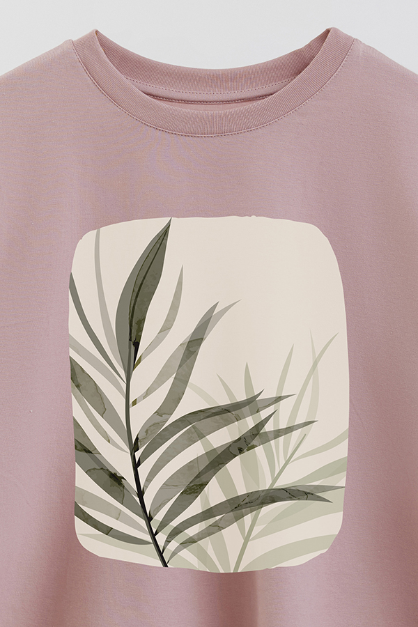 REMERA CROP ESTAMPADA ART 197