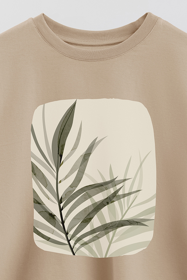 REMERA CROP ESTAMPADA ART 197