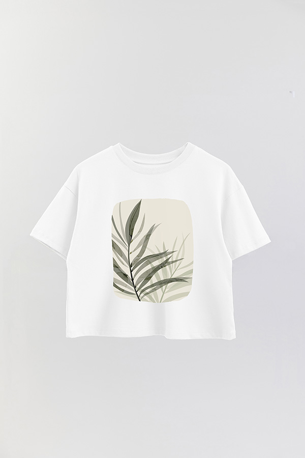 REMERA CROP ESTAMPADA ART 197