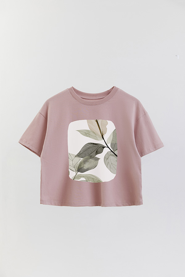 REMERA CROP ESTAMPADA ART 196