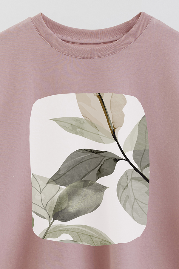 REMERA CROP ESTAMPADA ART 196