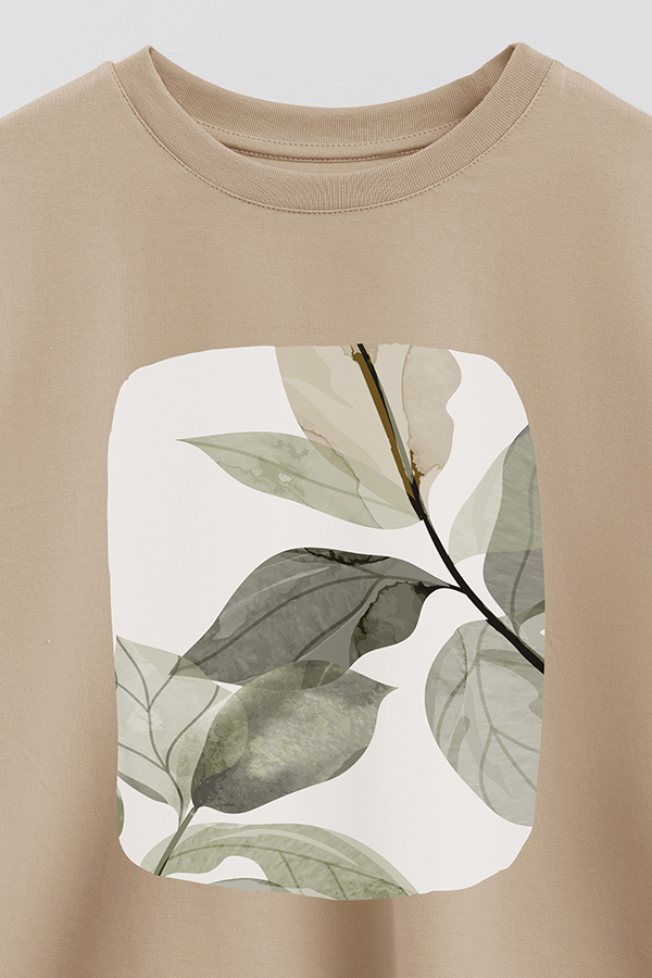 REMERA CROP ESTAMPADA ART 196