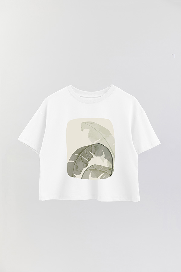 REMERA CROP ESTAMPADA ART 194