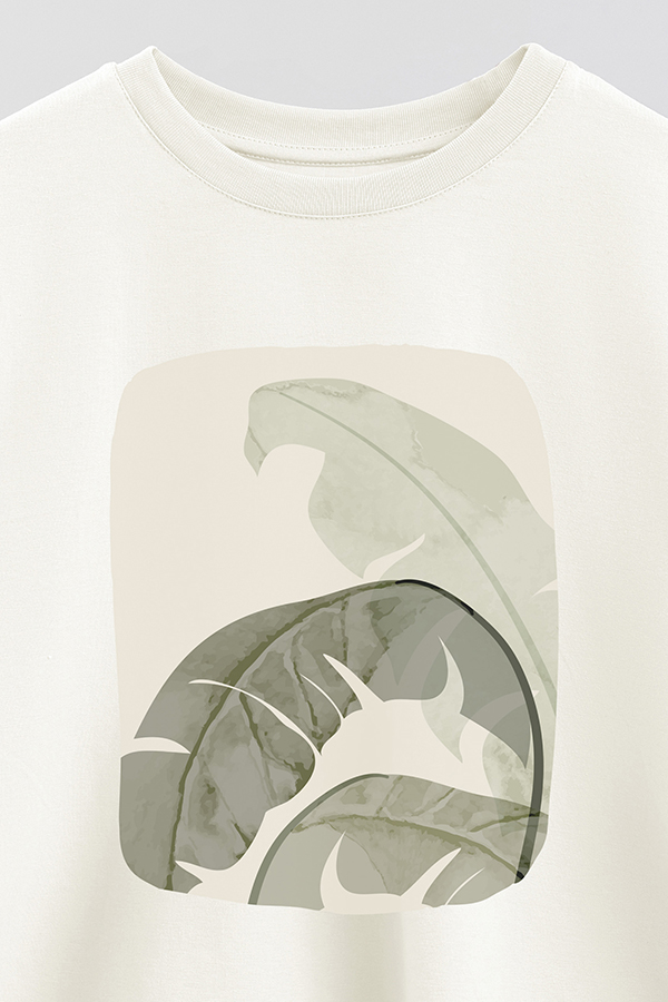 REMERA CROP ESTAMPADA ART 194