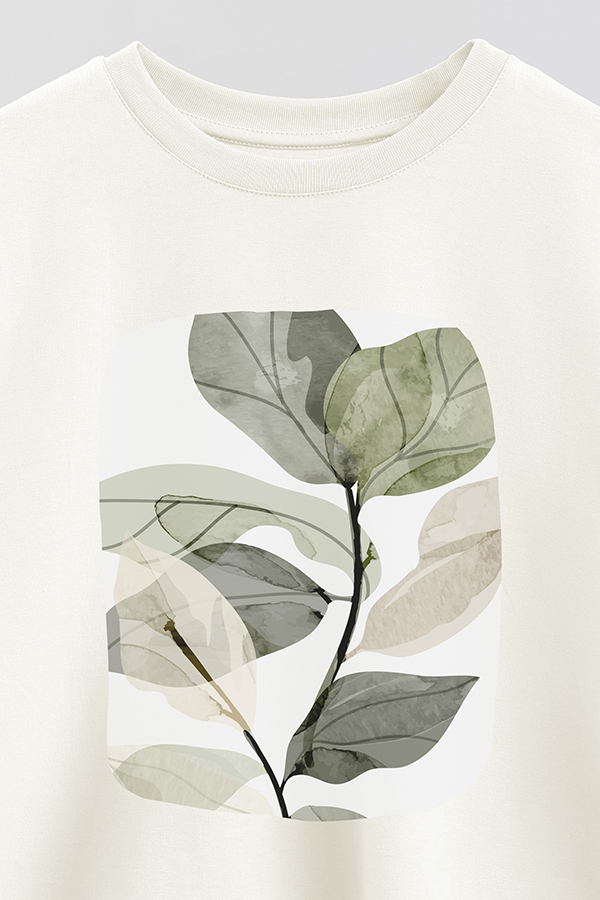 REMERA CROP ESTAMPADA ART 192