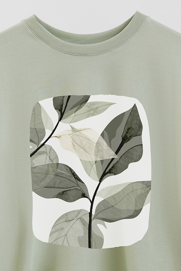 REMERA CROP ESTAMPADA ART 191