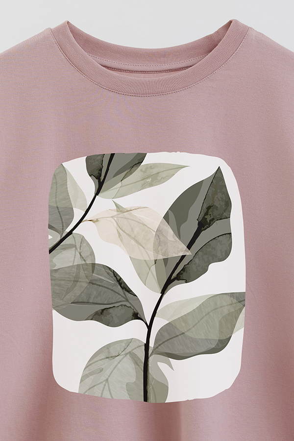 REMERA CROP ESTAMPADA ART 191