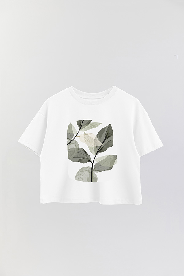 REMERA CROP ESTAMPADA ART 191