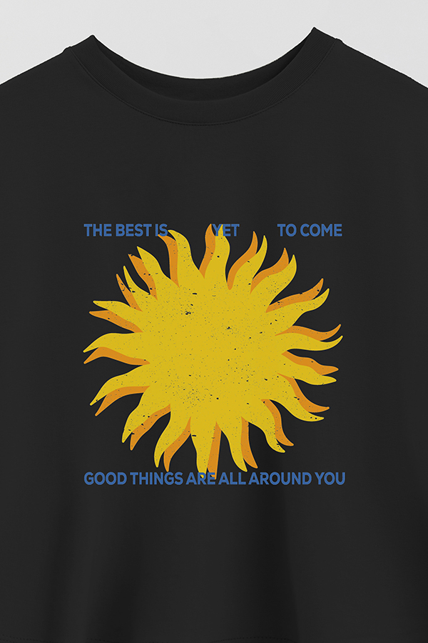 REMERA CROP ESTAMPADA THE BEST