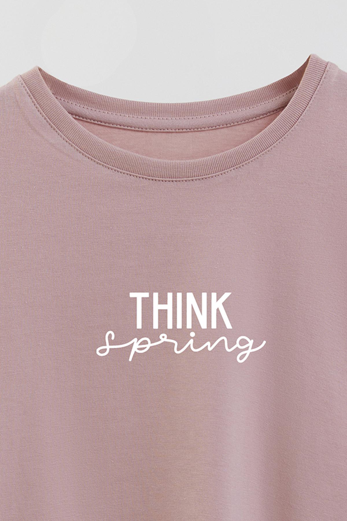 REMERA GIRL OVER MIN THINK SPRING