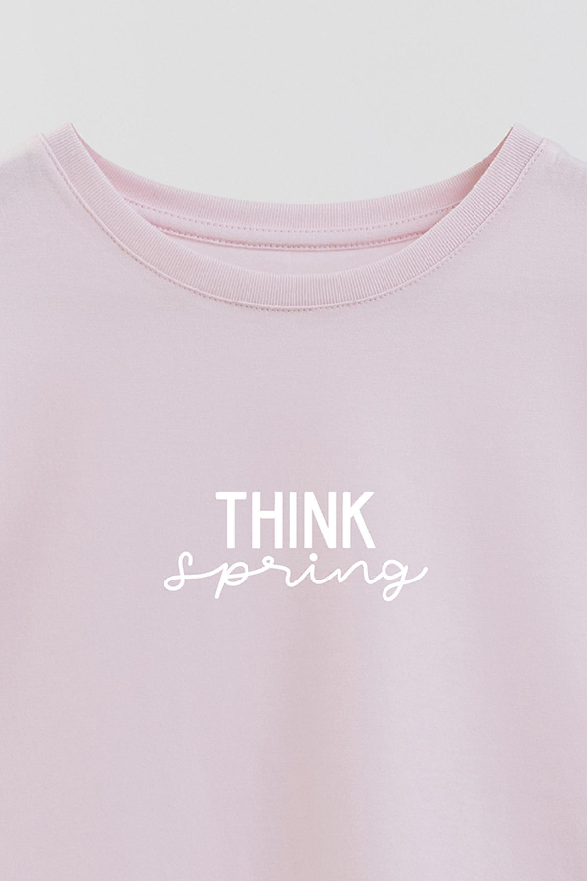 REMERA GIRL OVER MIN THINK SPRING