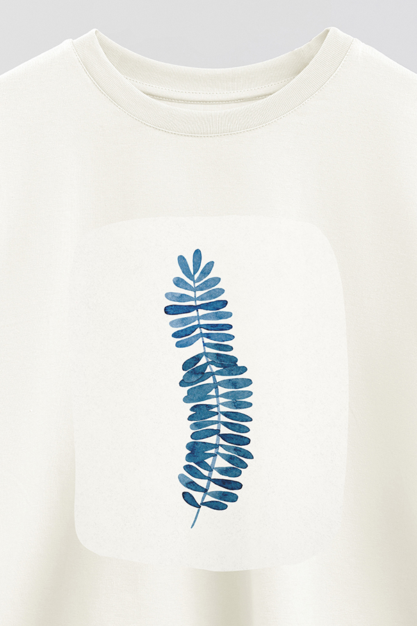 REMERA CROP ESTAMPADA ART 190