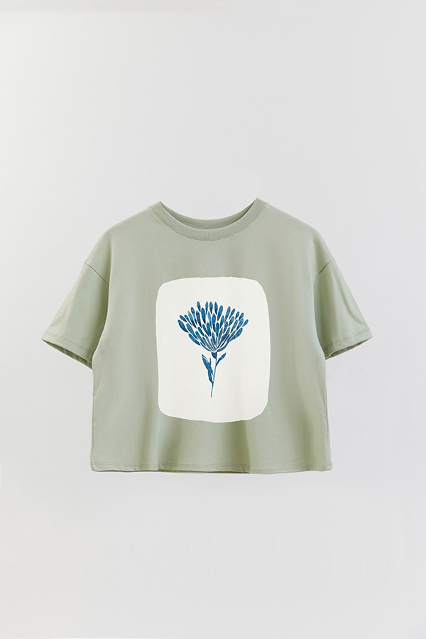 REMERA CROP ESTAMPADA ART 188