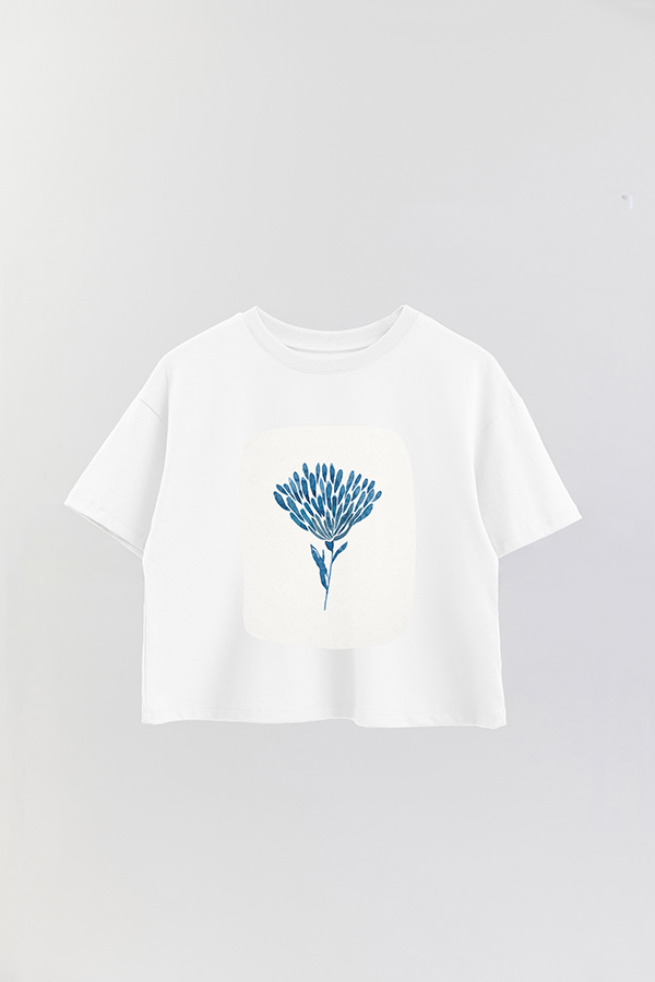 REMERA CROP ESTAMPADA ART 188