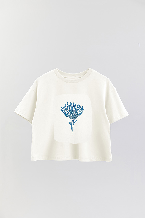 REMERA CROP ESTAMPADA ART 188