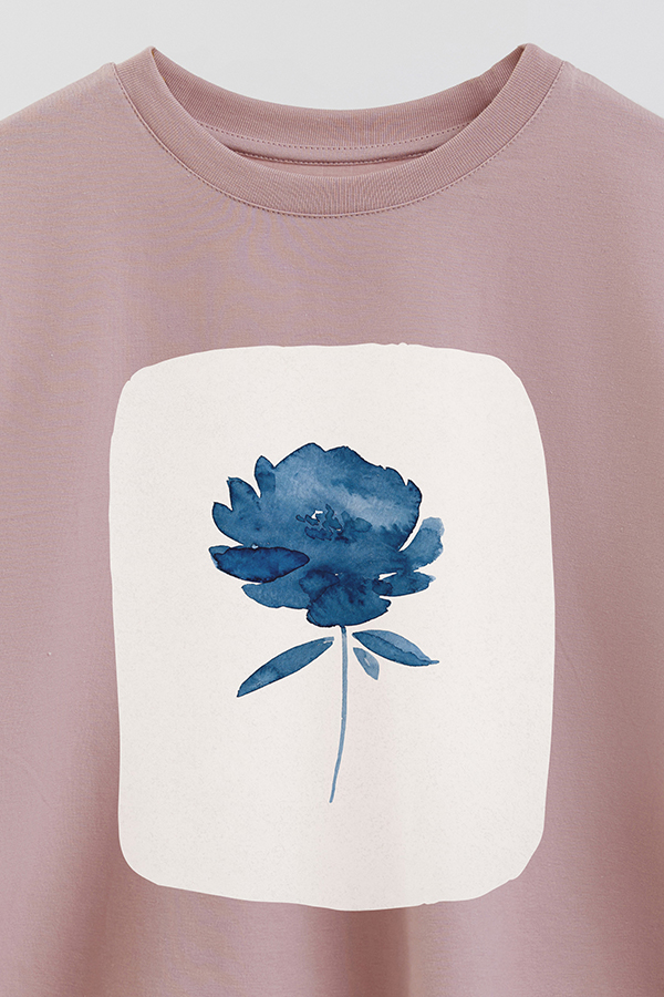 REMERA CROP ESTAMPADA ART 187