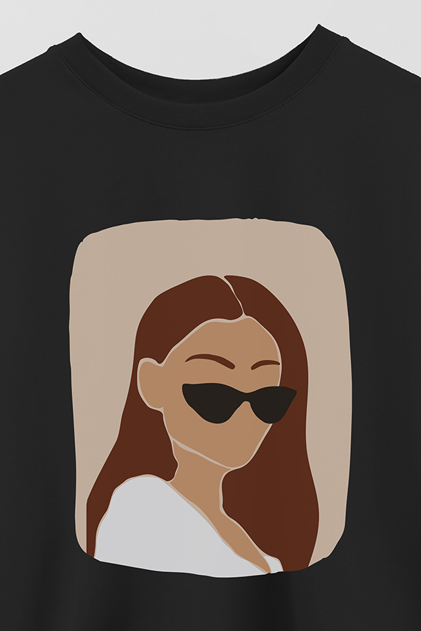 REMERA CROP ESTAMPADA ART 186