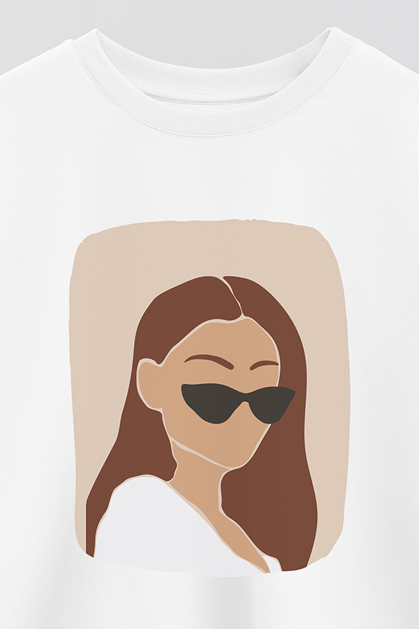 REMERA CROP ESTAMPADA ART 186