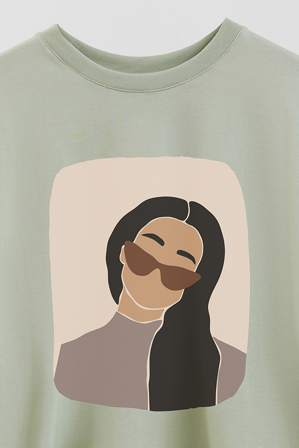 REMERA CROP ESTAMPADA ART 183