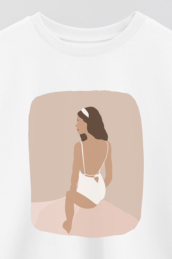 REMERA CROP ESTAMPADA ART 182