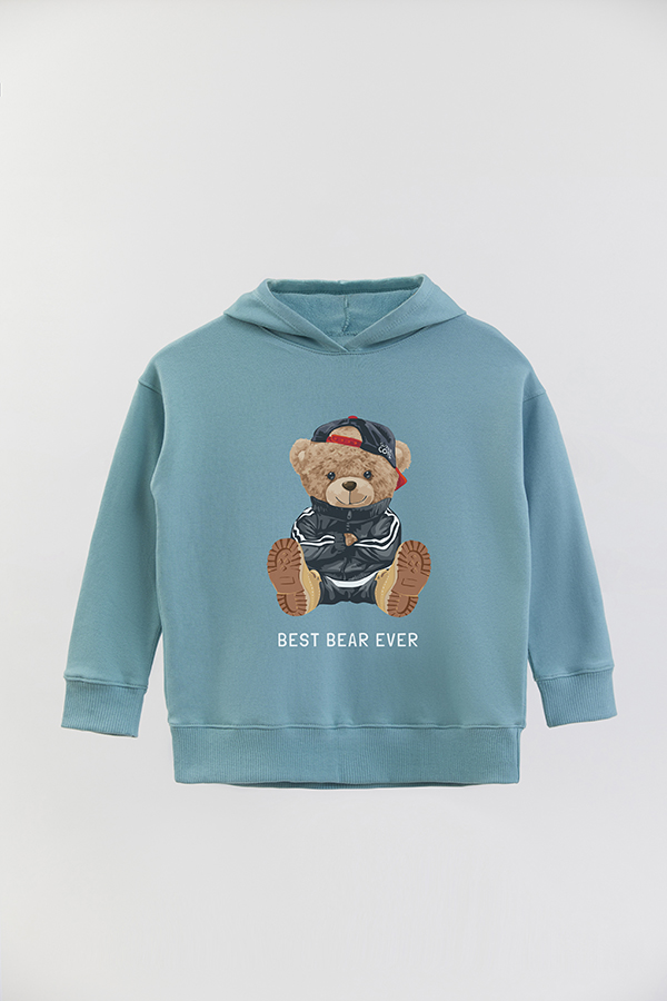 HOODIE RUSTICO KID TEDDY BEST BEAR EVER