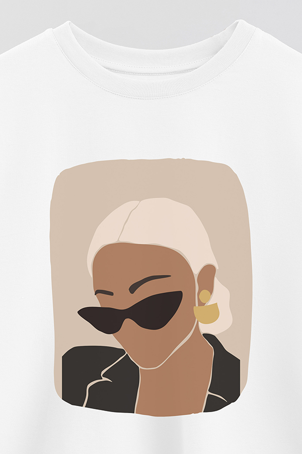 REMERA CROP ESTAMPADA ART 181