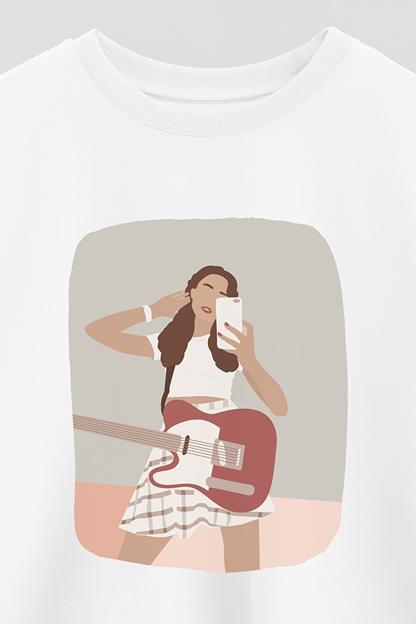 REMERA CROP ESTAMPADA ART 180