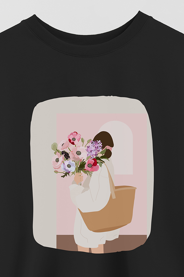 REMERA CROP ESTAMPADA ART 177