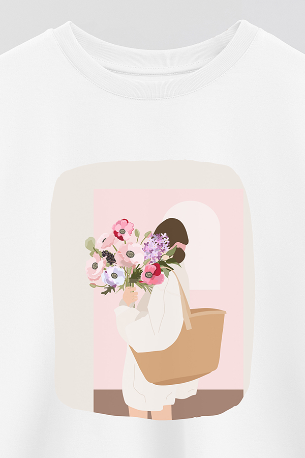 REMERA CROP ESTAMPADA ART 177