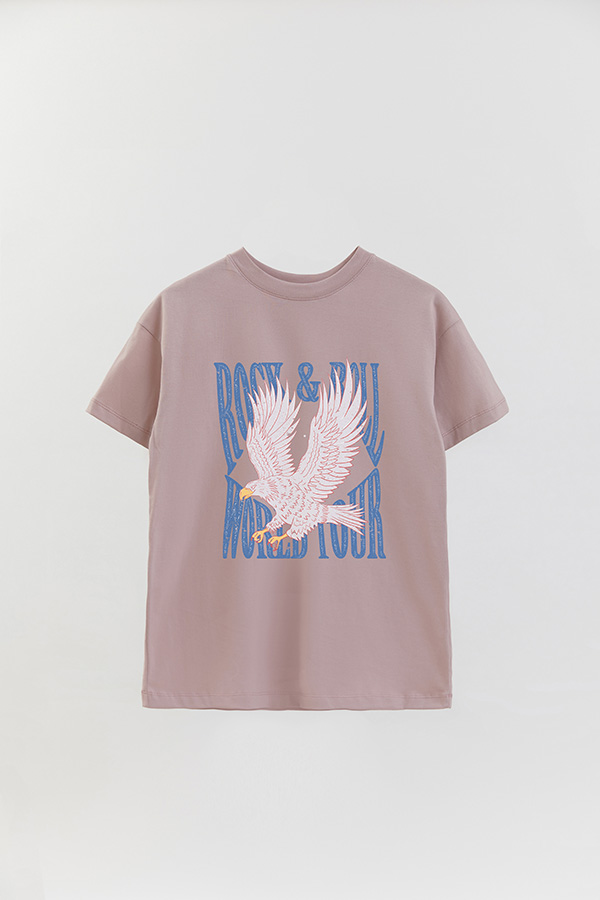 REMERA OVER ESTAMPADA ROCK N ROLL 10