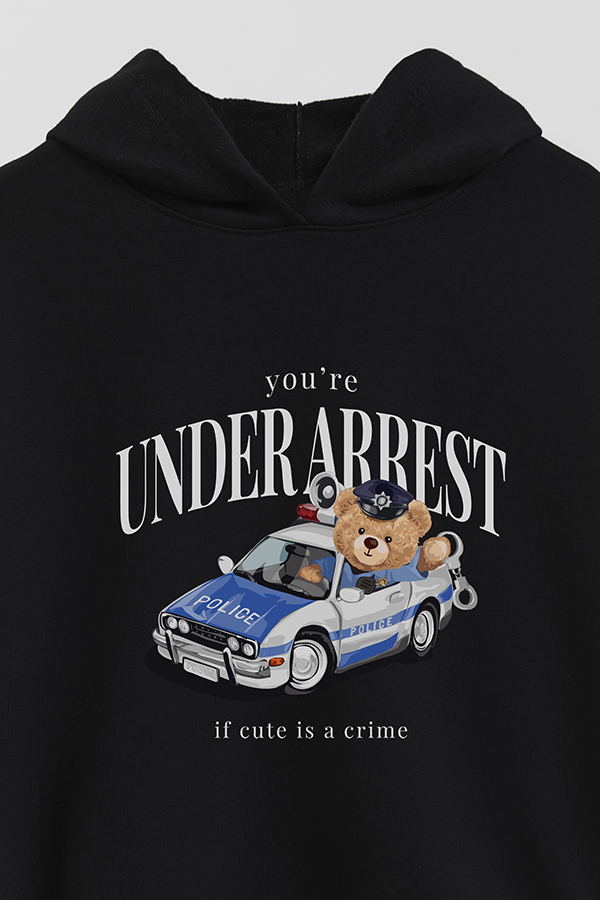 HOODIE RUSTICO KIDS TEDDY CRIME