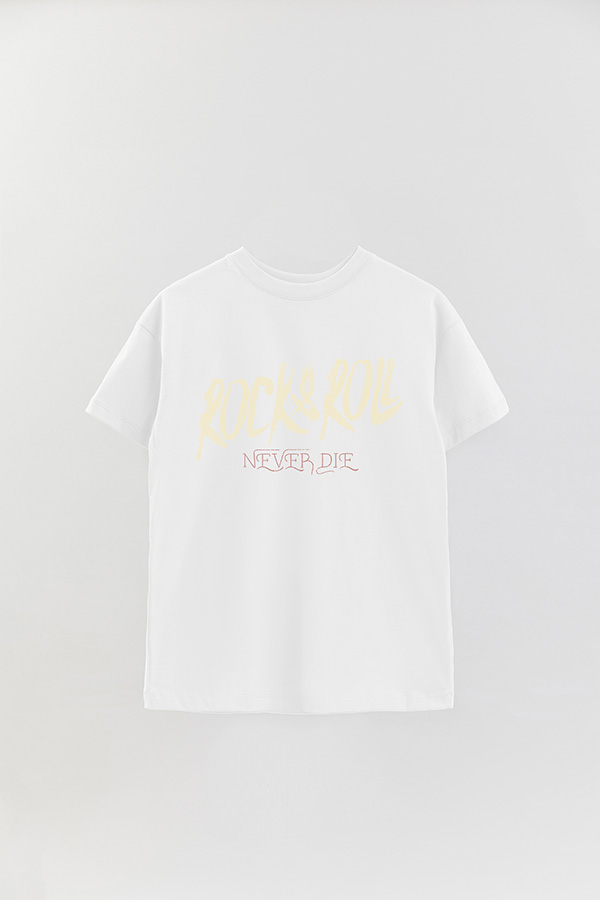 REMERA OVER ESTAMPADA RNR NEVER DIE