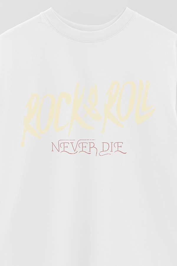 REMERA OVER ESTAMPADA RNR NEVER DIE
