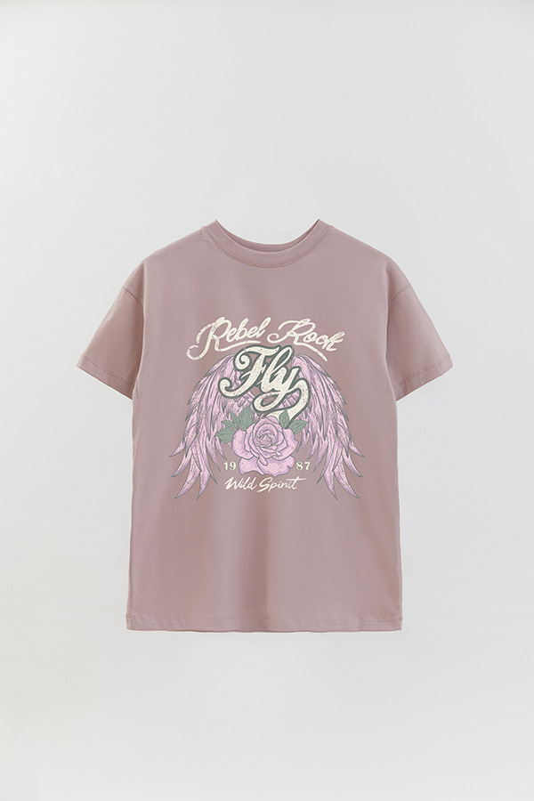 REMERA OVER ESTAMPADA REBEL ROCK 2