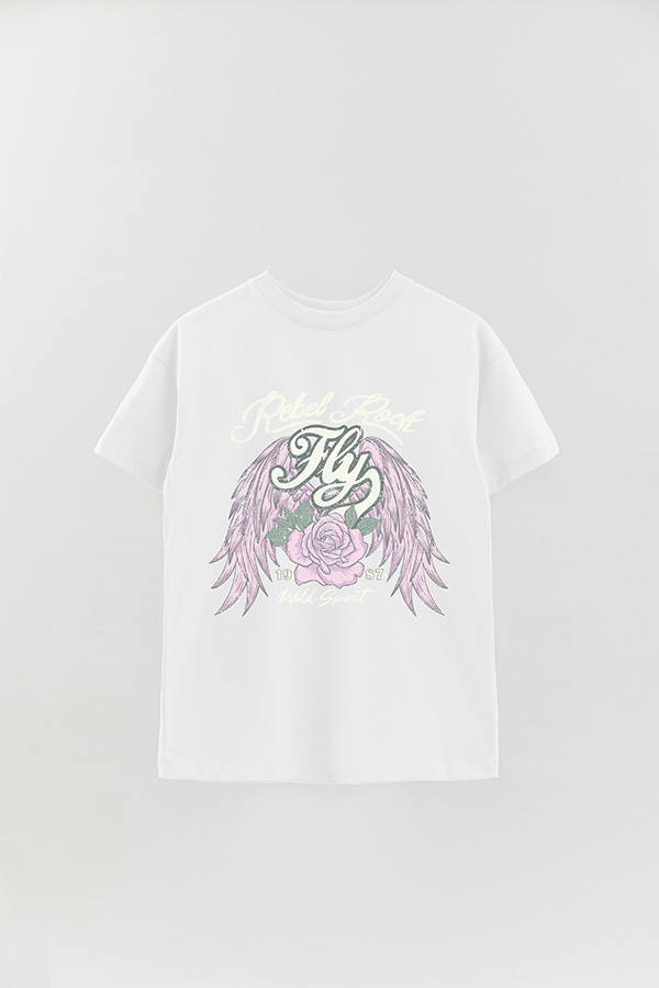 REMERA OVER ESTAMPADA REBEL ROCK 2