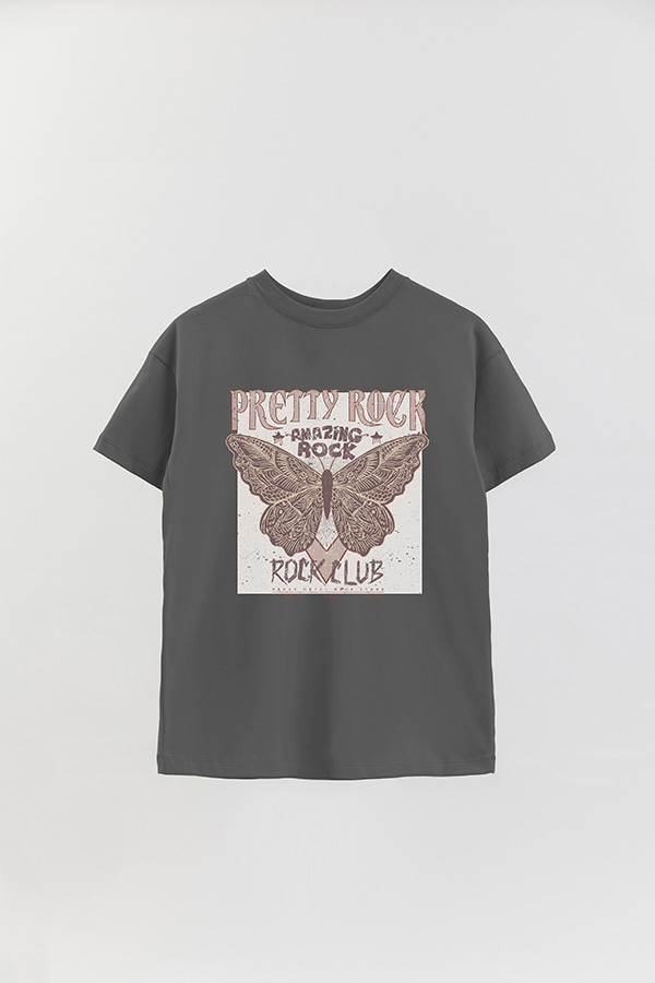 REMERA OVER ESTAMPADA PRETTY ROCK