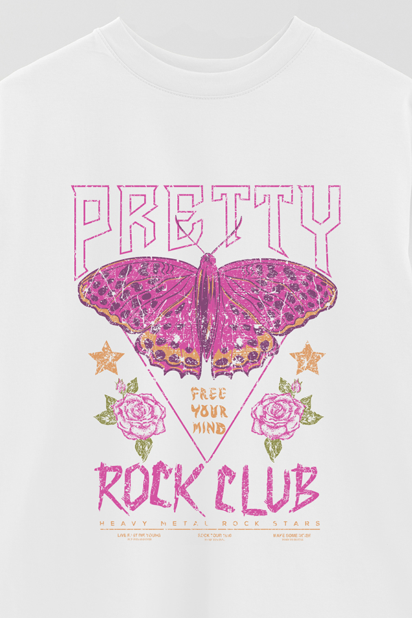 REMERA OVER ESTAMPADA PRETTY