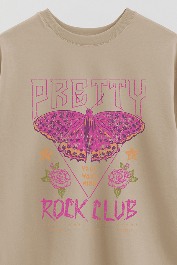 REMERA OVER ESTAMPADA PRETTY