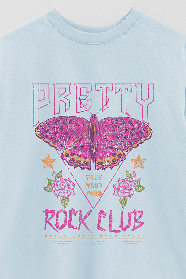 REMERA OVER ESTAMPADA PRETTY