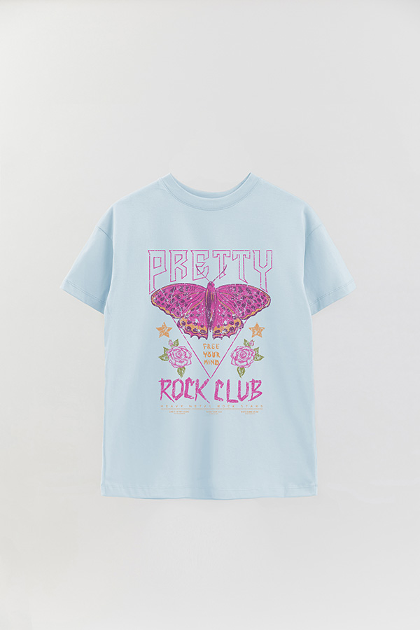 REMERA OVER ESTAMPADA PRETTY