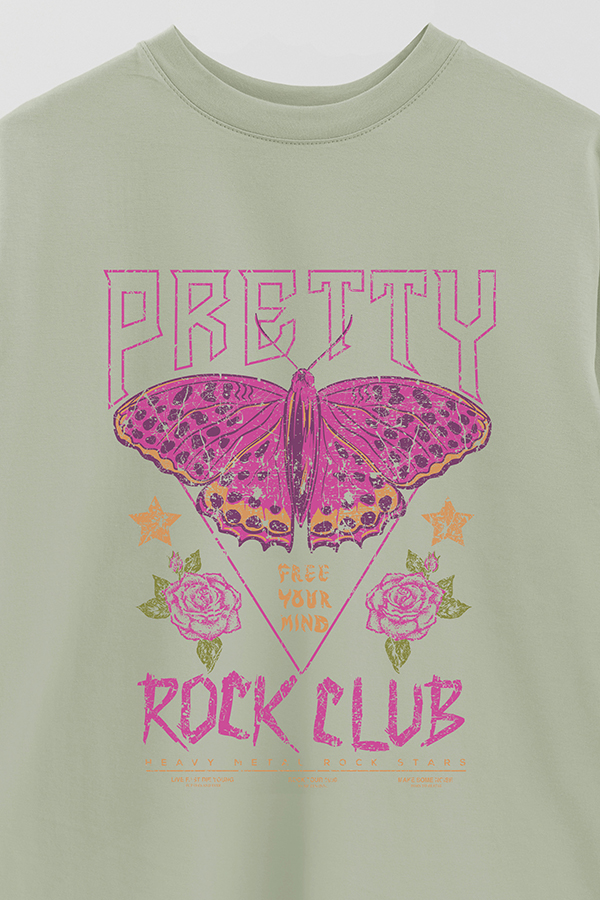 REMERA OVER ESTAMPADA PRETTY